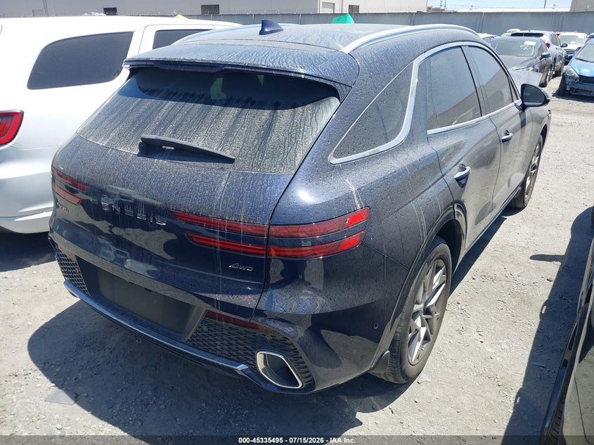 Vin: kmumadtb5pu098610, lot: 45833431, genesis gv70 2.5t awd 20234