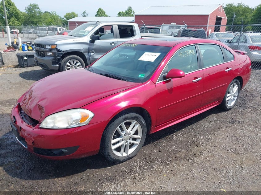 Vin: 2g1wc5e38e1125656, lot: 45833434, chevrolet impala limited ltz 20142