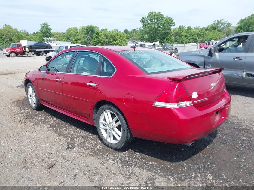 Vin: 2g1wc5e38e1125656, lot: 45833434, chevrolet impala limited ltz 20143