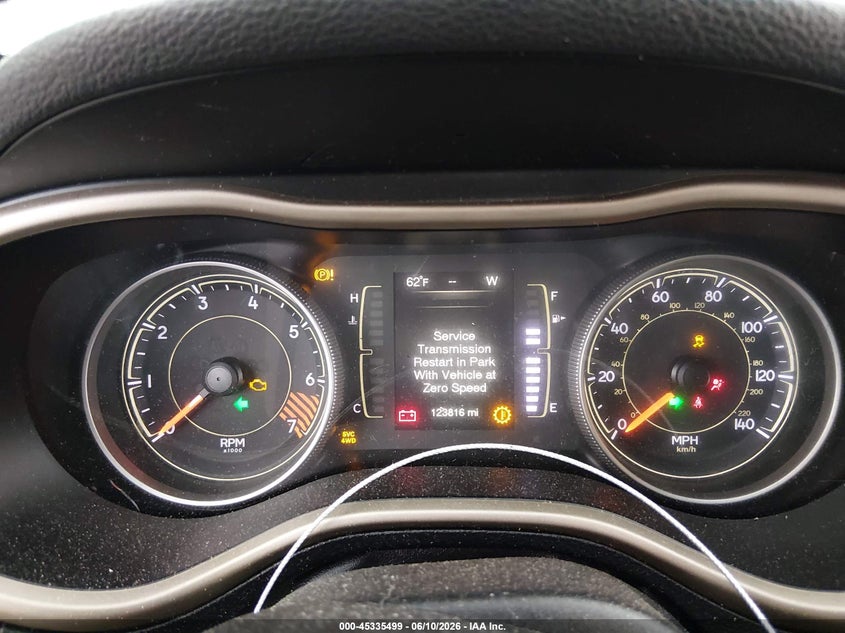 2015 JEEP CHEROKEE SPORT UTILITY VEHICLE 2.4L 4