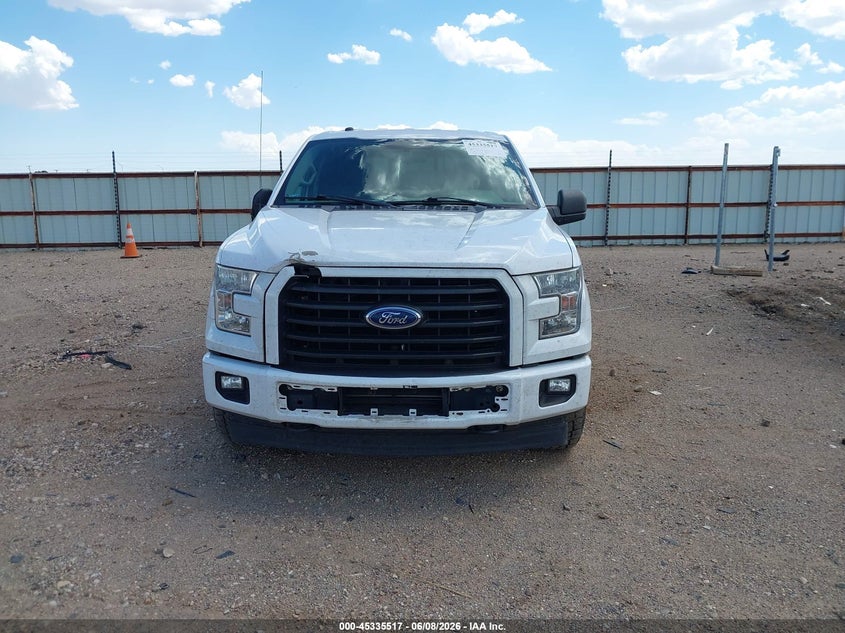 VIN 1FTEX1EP4HKD02369 2017 FORD F-150 XL