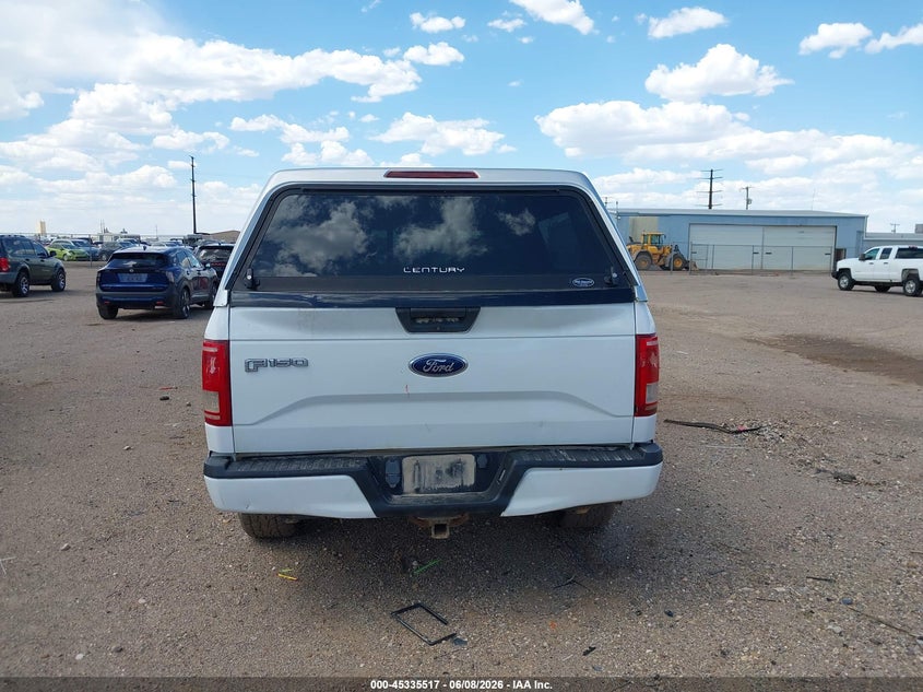 VIN 1FTEX1EP4HKD02369 2017 FORD F-150 XL