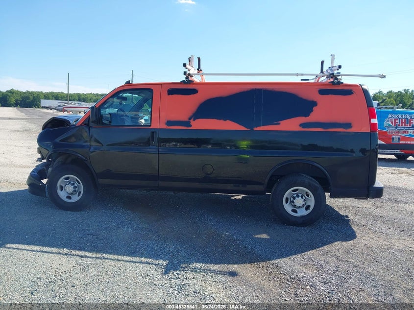 2022 Chevrolet Express Cargo Rwd 3500 Regular Wheelbase Wt VIN: 1GCZGGF76N1212631 Lot: 45335541