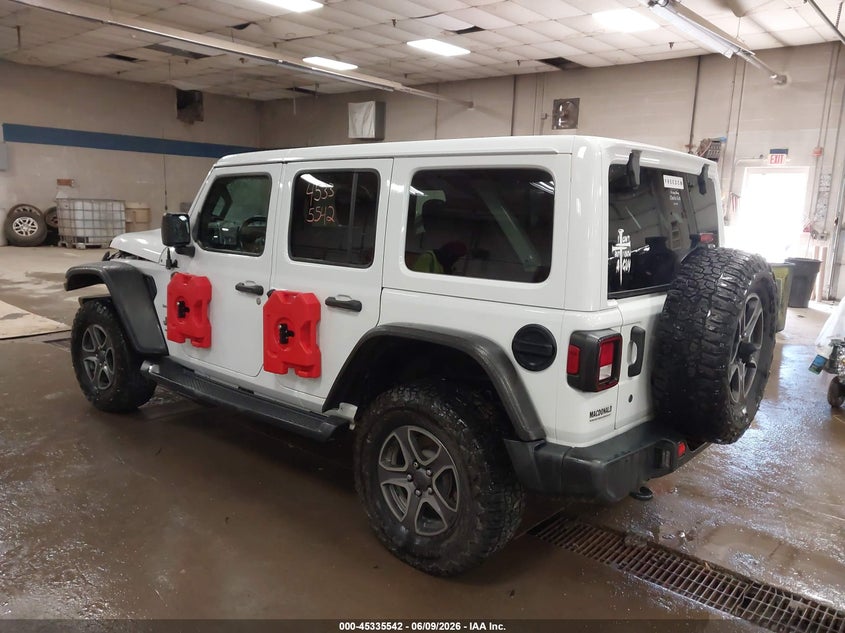2020 JEEP WRANGLER UNLIMITED SAHARA 4X4 - zdjęcie 3