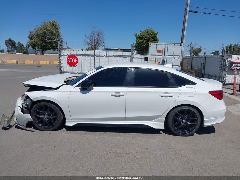 VIN 2HGFE2F53PH540539 2023 HONDA CIVIC SPORT