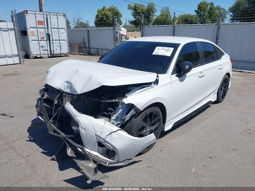Vin: 2hgfe2f53ph540539, lot: 45833502, honda civic sport 20232