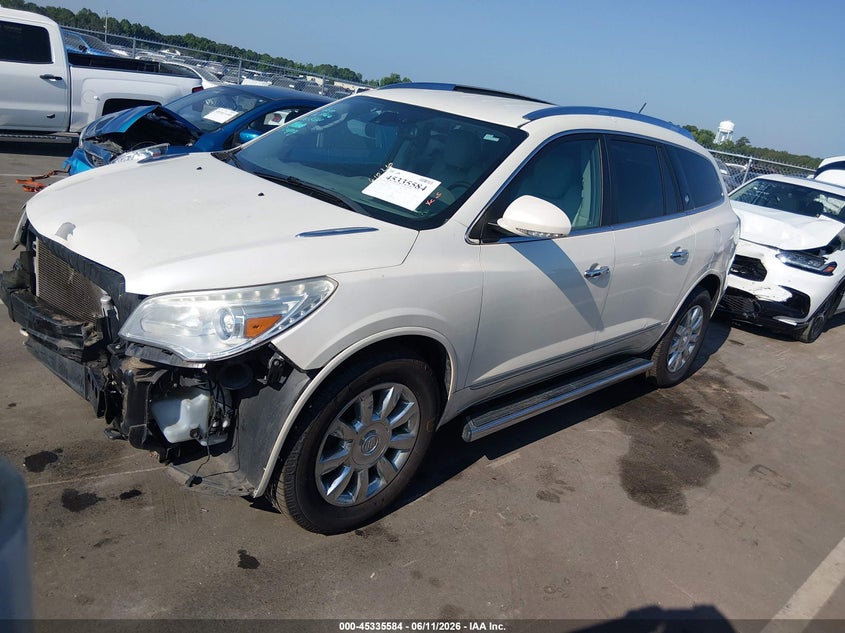 Vin: 5gakrckd9fj146952, lot: 45833520, buick enclave premium 20152