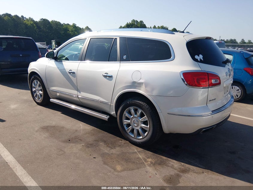 Vin: 5gakrckd9fj146952, lot: 45833520, buick enclave premium 20153