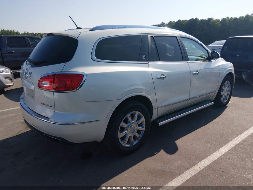 Vin: 5gakrckd9fj146952, lot: 45833520, buick enclave premium 20154