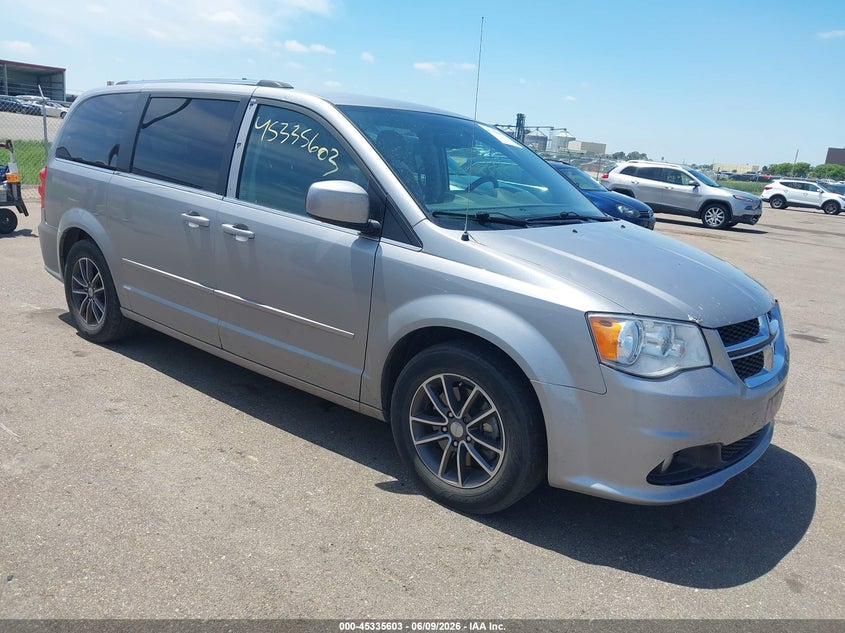 Vin: 2c4rdgcg4gr176711, lot: 45833539, dodge grand caravan sxt 2016 img_1