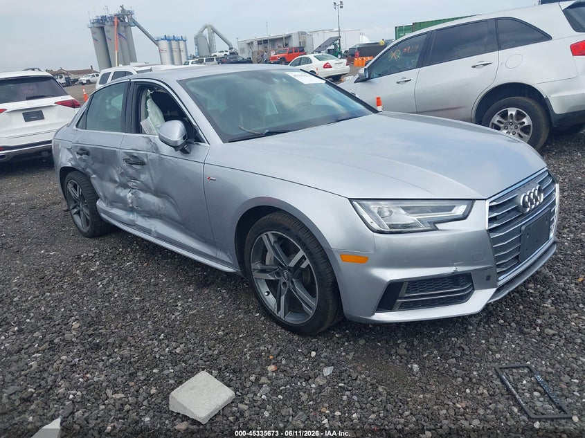 Vin: wauenaf41jn012327, lot: 45833609, audi a4 2.0t premium/2.0t tech premium 2018 img_1