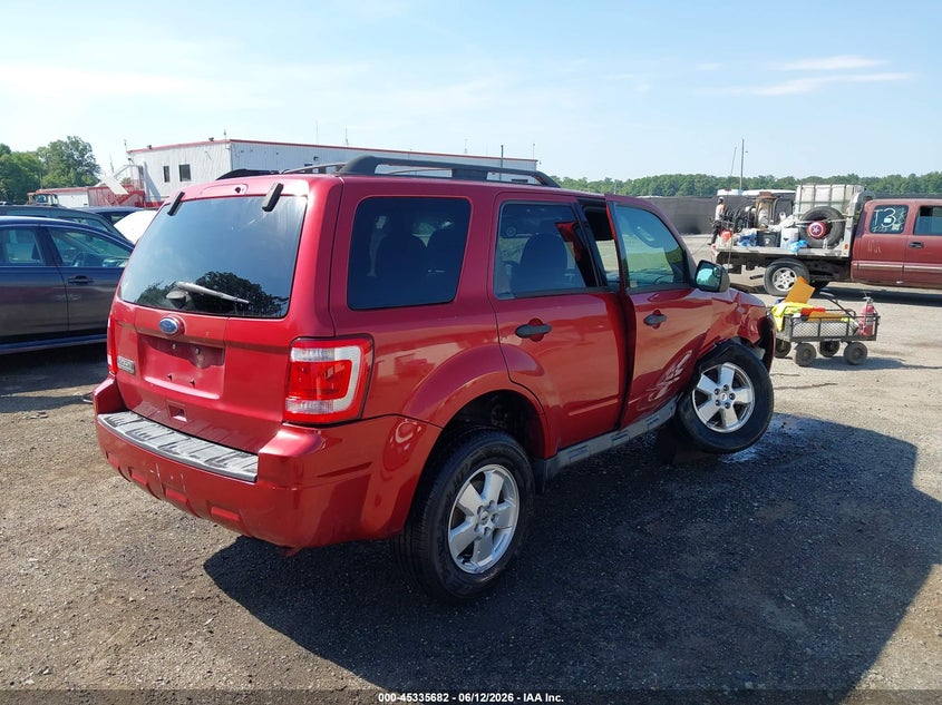 Vin: 1fmcu9d76ckc35634, lot: 45833618, ford escape xlt 20124