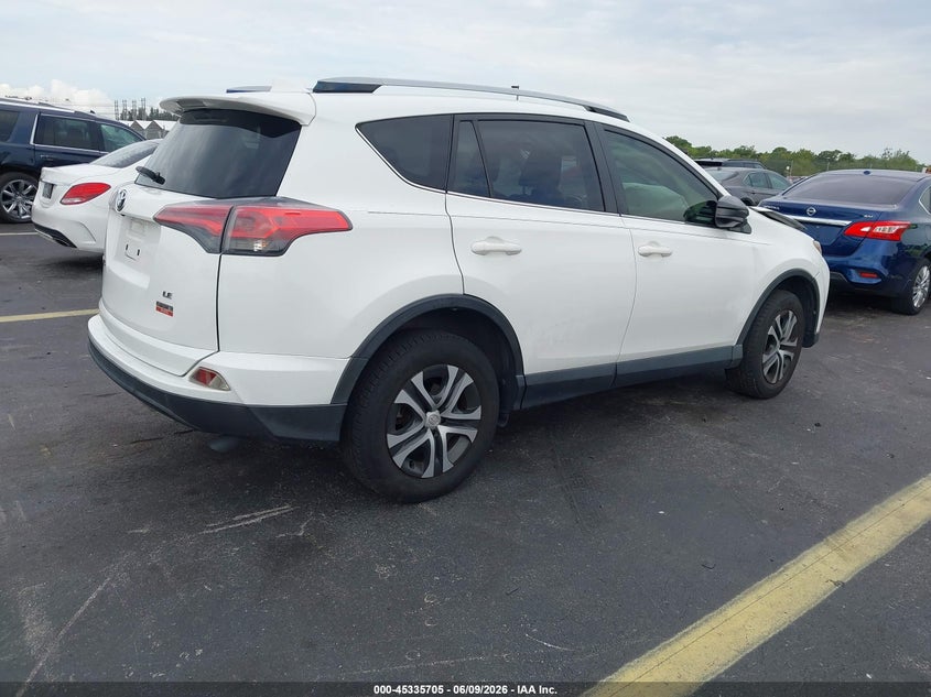 Vin: jtmzfrev8jj186509, lot: 45833641, toyota rav4 le 20184