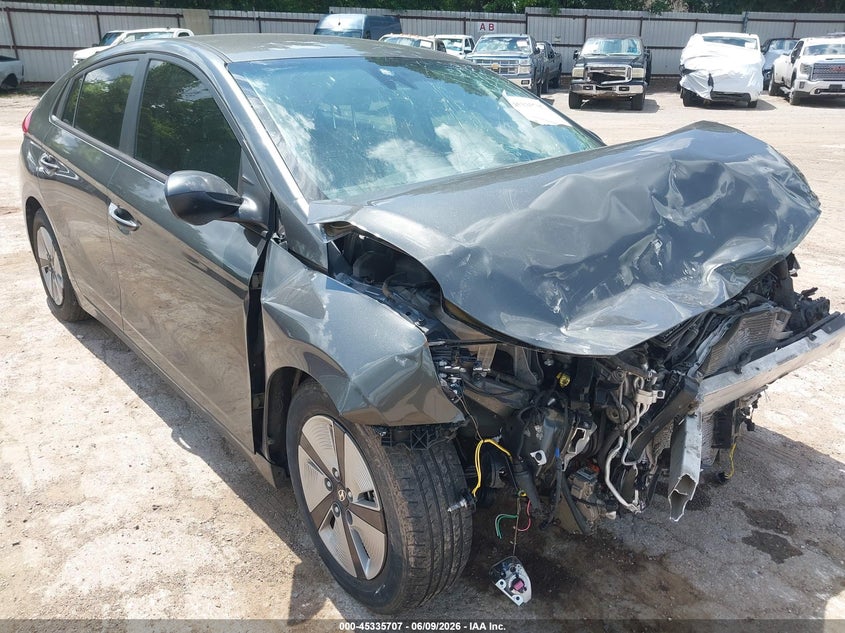 2022 Hyundai Ioniq Hybrid Blue VIN: KMHC65LC4NU281360 Lot: 45335707