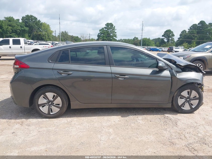 2022 Hyundai Ioniq Hybrid Blue VIN: KMHC65LC4NU281360 Lot: 45335707