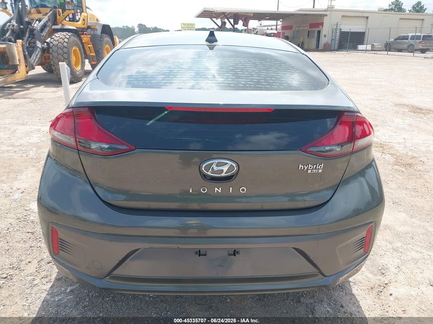 2022 Hyundai Ioniq Hybrid Blue VIN: KMHC65LC4NU281360 Lot: 45335707