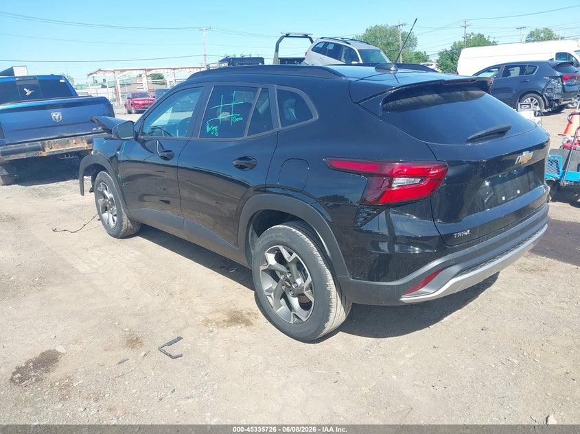 2025 CHEVROLET TRAX 1.2L I-3 DI, DOHC, V(VIN: KL77LHEP9SC153310
