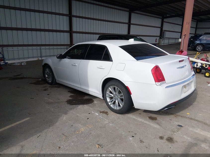 Vin: 2c3ccaag8jh249508, lot: 45833665, chrysler 300 touring 20183