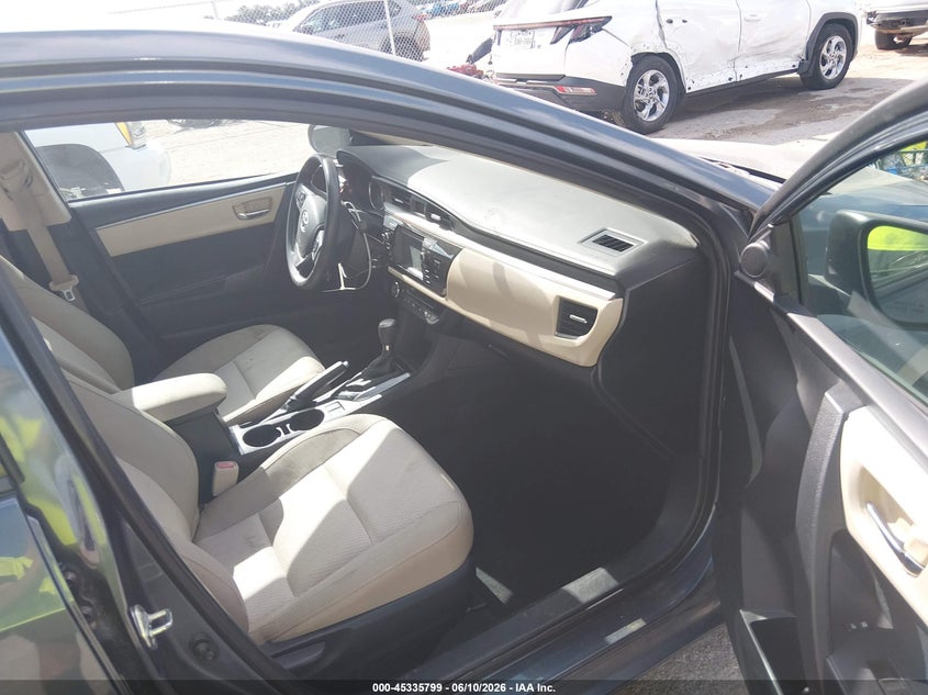 2015 TOYOTA COROLLA auction photo 5