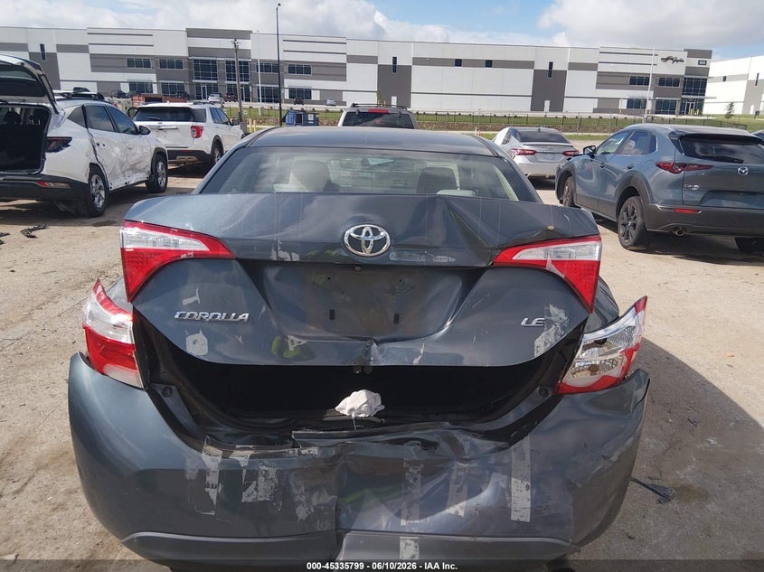 2015 TOYOTA COROLLA auction photo 6