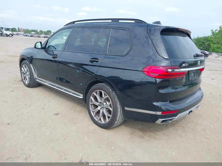 2022 BMW X7 3.0L I-6 DI, DOHC, V(VIN: 5UXCW2C00N9L52046