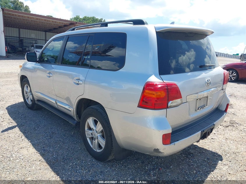 Vin: jtmhy7aj3d4021113, lot: 45833777, toyota land cruiser v8 20133
