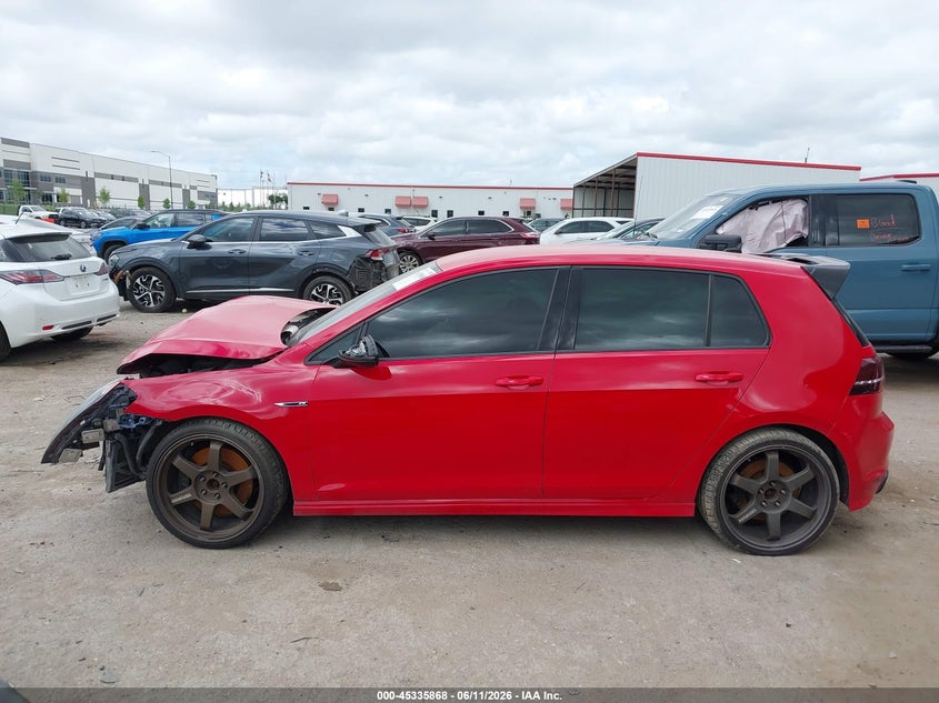 2016 Volkswagen Golf R 4-Door VIN: WVWLF7AU6GW107499 Lot: 45335868