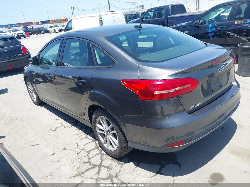 Vin: 1fadp3f23hl300400, lot: 45833813, ford focus se 20173