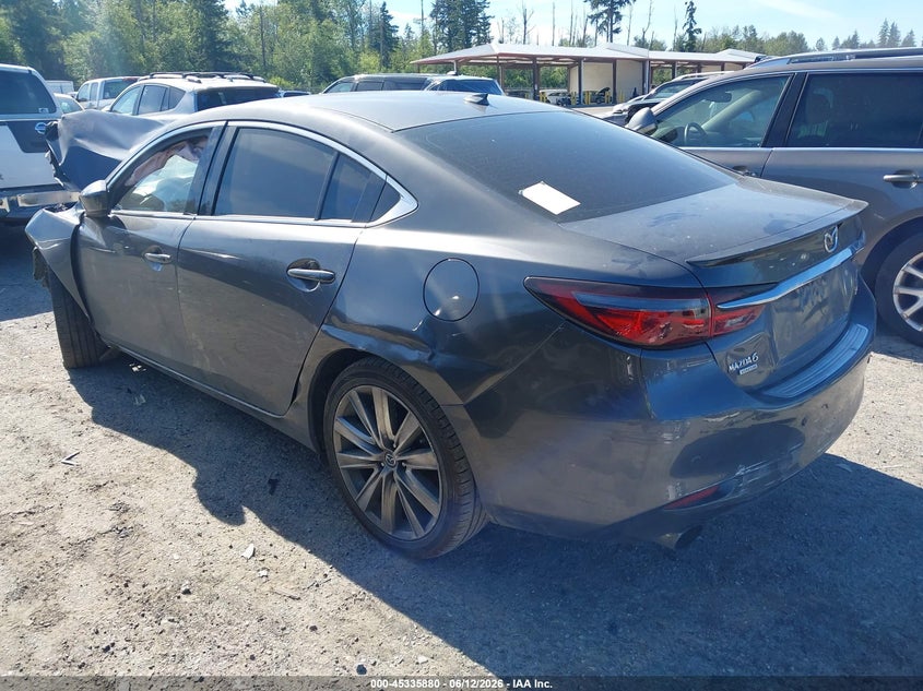 Vin: jm1gl1xy7m1604491, lot: 45833816, mazda mazda6 signature 20213