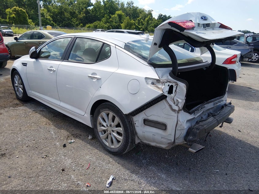 2015 KIA OPTIMA auction photo 3