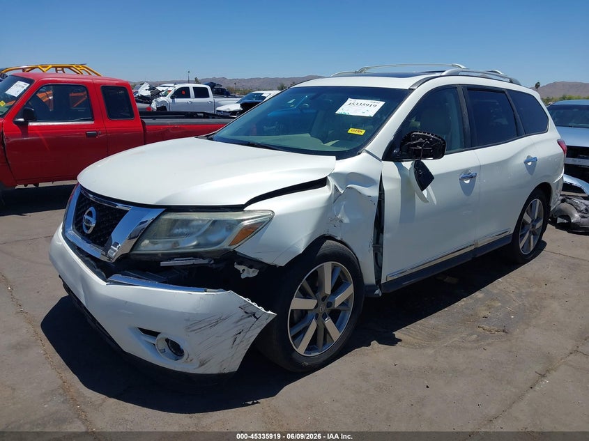 2015 Nissan Pathfinder Platinum VIN: 5N1AR2MN5FC633026 Lot: 45335919