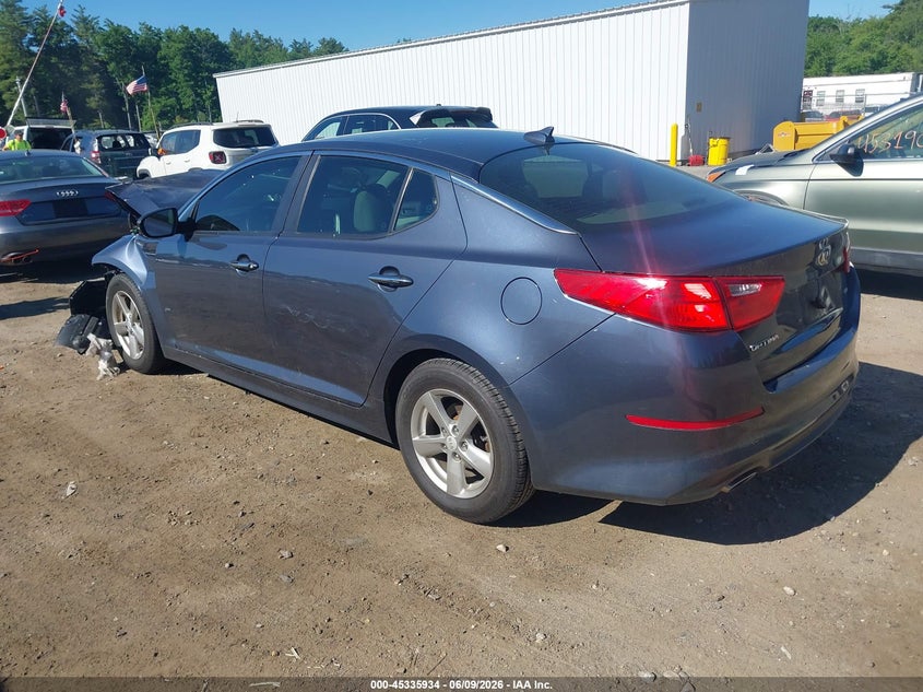 Vin: 5xxgm4a75fg470585, lot: 45833870, kia optima lx 20153