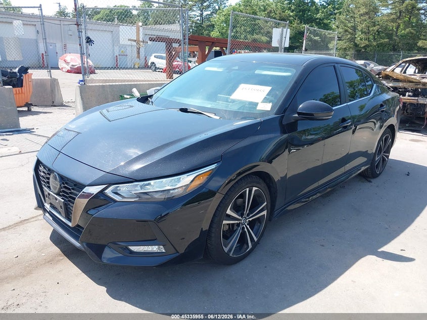 2021 NISSAN SENTRA auction photo 2