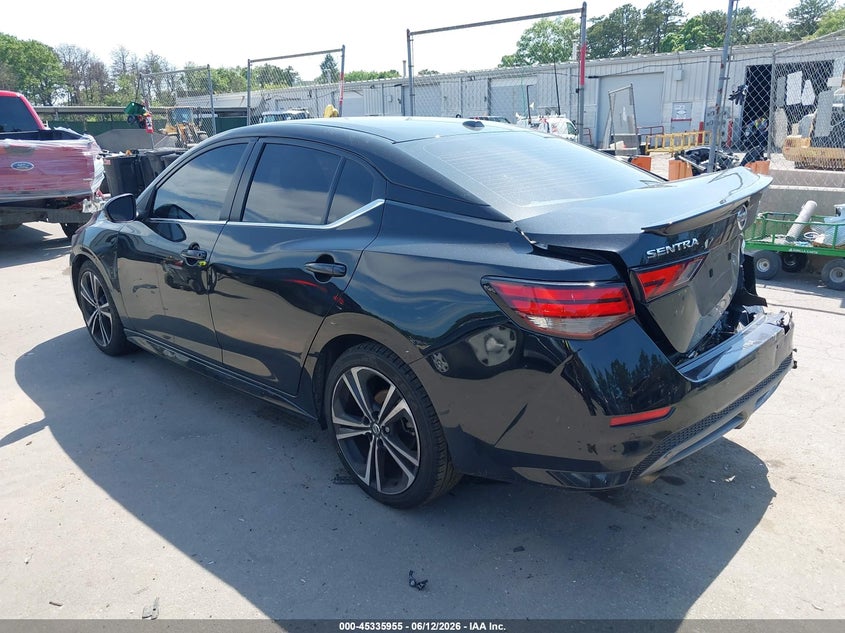 2021 NISSAN SENTRA auction photo 3