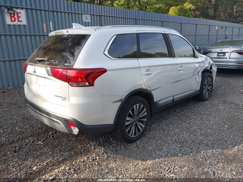 Vin: ja4jz4ax3kz001553, lot: 45833913, mitsubishi outlander gt 20194