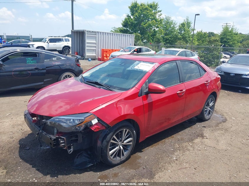 2018 Toyota Corolla Le 2T1BURHEXJC981348 photo 1