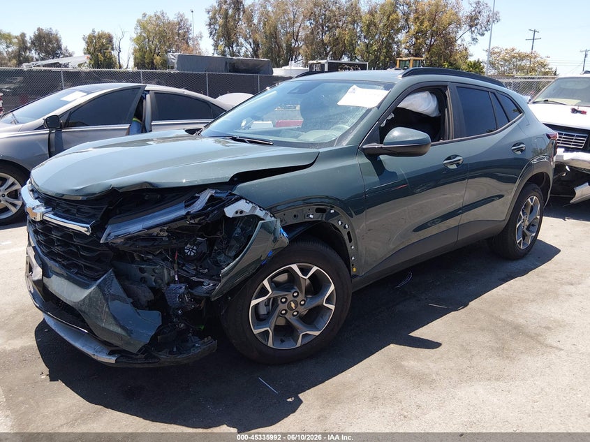 2025 CHEVROLET TRAX 1.2L I-3 DI, DOHC, V(VIN: KL77LHEP1SC314345