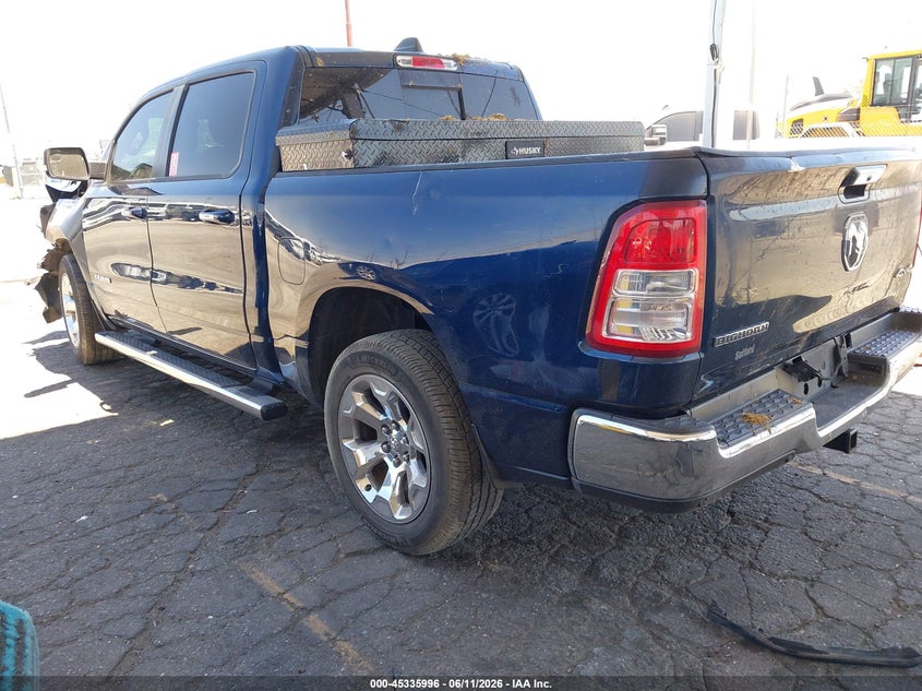 Vin: 1c6rrffg5kn810855, lot: 45833932, ram 1500 big horn/lone star  4x4 5'7 box 20193