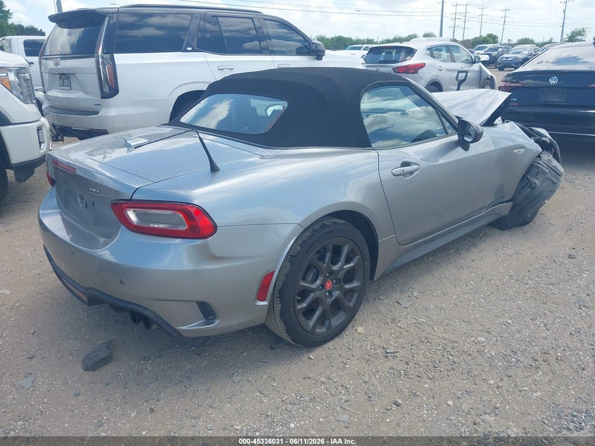 2017 FIAT 124 SPIDER auction photo 4