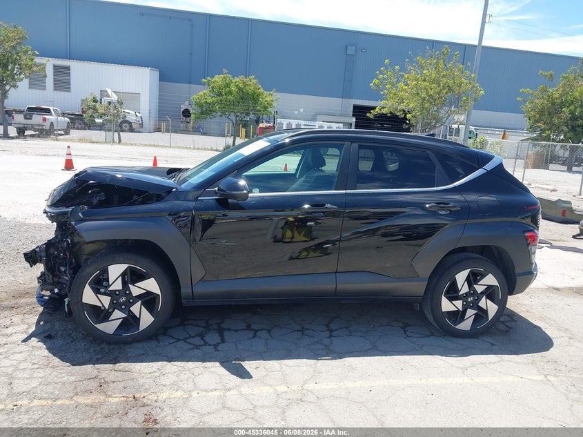2024 Hyundai Kona Limited VIN: KM8HECA39RU097442 Lot: 45336046