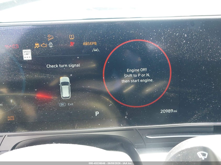 2024 HYUNDAI KONA 1.6L I-4 DI, DOHC, V(VIN: KM8HECA39RU097442
