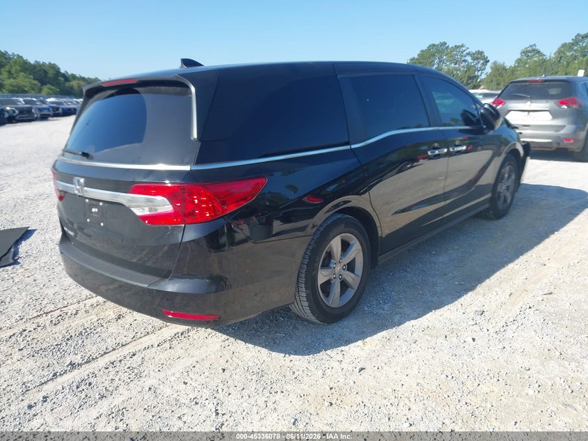 Vin: 5fnrl6h78lb020067, lot: 45834014, honda odyssey ex-l/ex-l w/navi   res 20204