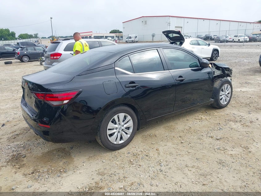 2025 NISSAN SENTRA 2.0L I-4 DI, DOHC, V(VIN: 3N1AB8BV9SY210940