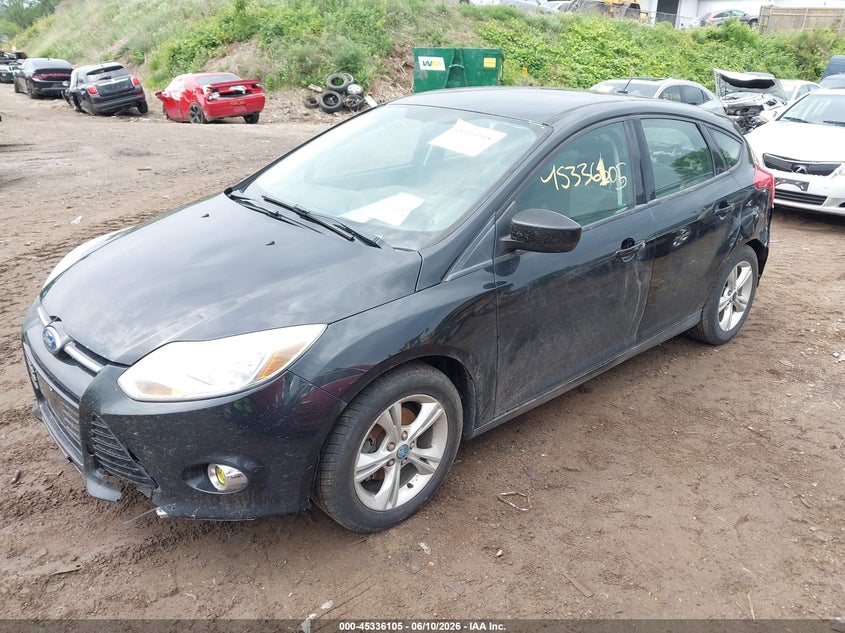 Vin: 1fahp3k28cl155189, lot: 45834041, ford focus se 20122