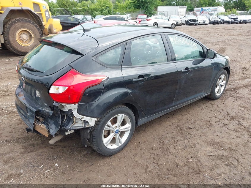 Vin: 1fahp3k28cl155189, lot: 45834041, ford focus se 20124