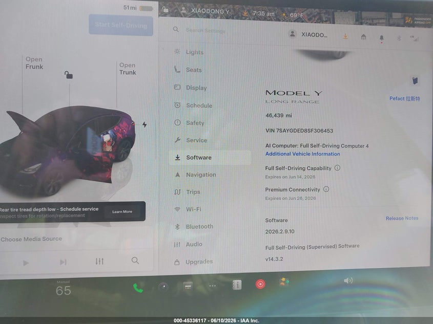 2025 TESLA MODEL Y SPORT UTILITY VEHICLE ELECTRIC