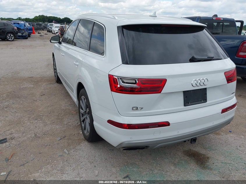 Vin: wa1lhaf79jd020784, lot: 45834104, audi q7 2.0t premium 20183