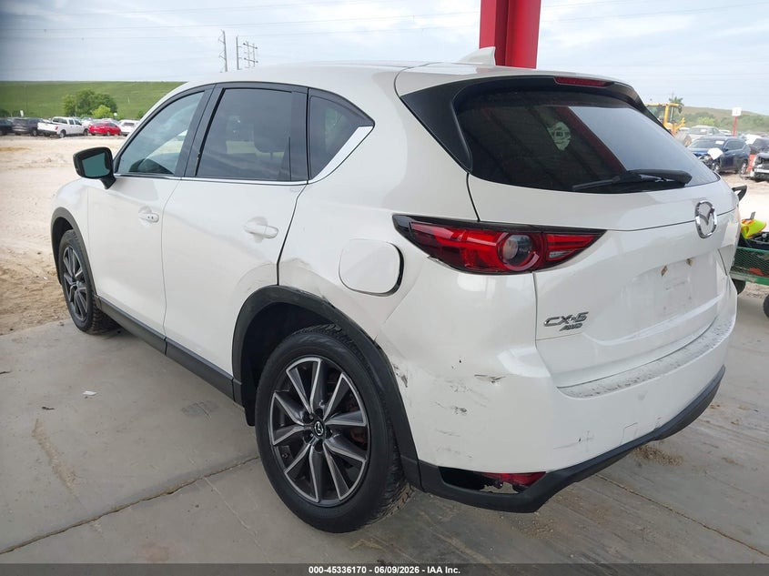 Vin: jm3kfbdl7h0169913, lot: 45834106, mazda cx-5 grand touring 20173