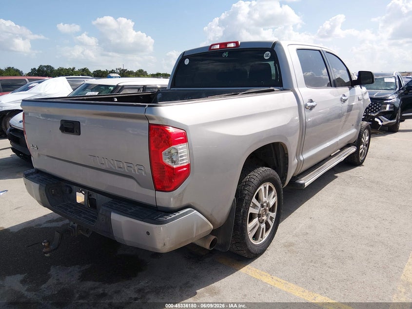 Vin: 5tfaw5f13ex366985, lot: 45834116, toyota tundra platinum 5.7l v8 20144
