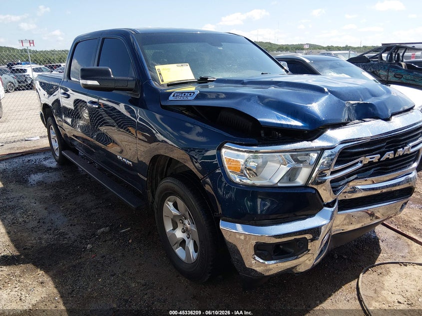 Vin: 1c6srfft3kn847370, lot: 45834145, ram 1500 big horn/lone star  4x4 5'7 box 2019 img_1